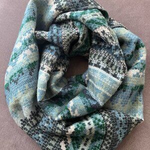 JJill Beautifully Made Woven Infinity Scarf-Perfect Transition Winter to Spring